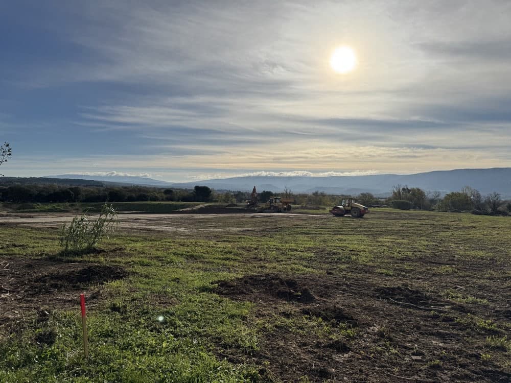 Cabrières d’Avignon mise sur le soleil