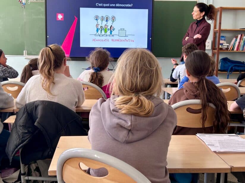 Parlons démocratie, avec les plus jeunes aussi !