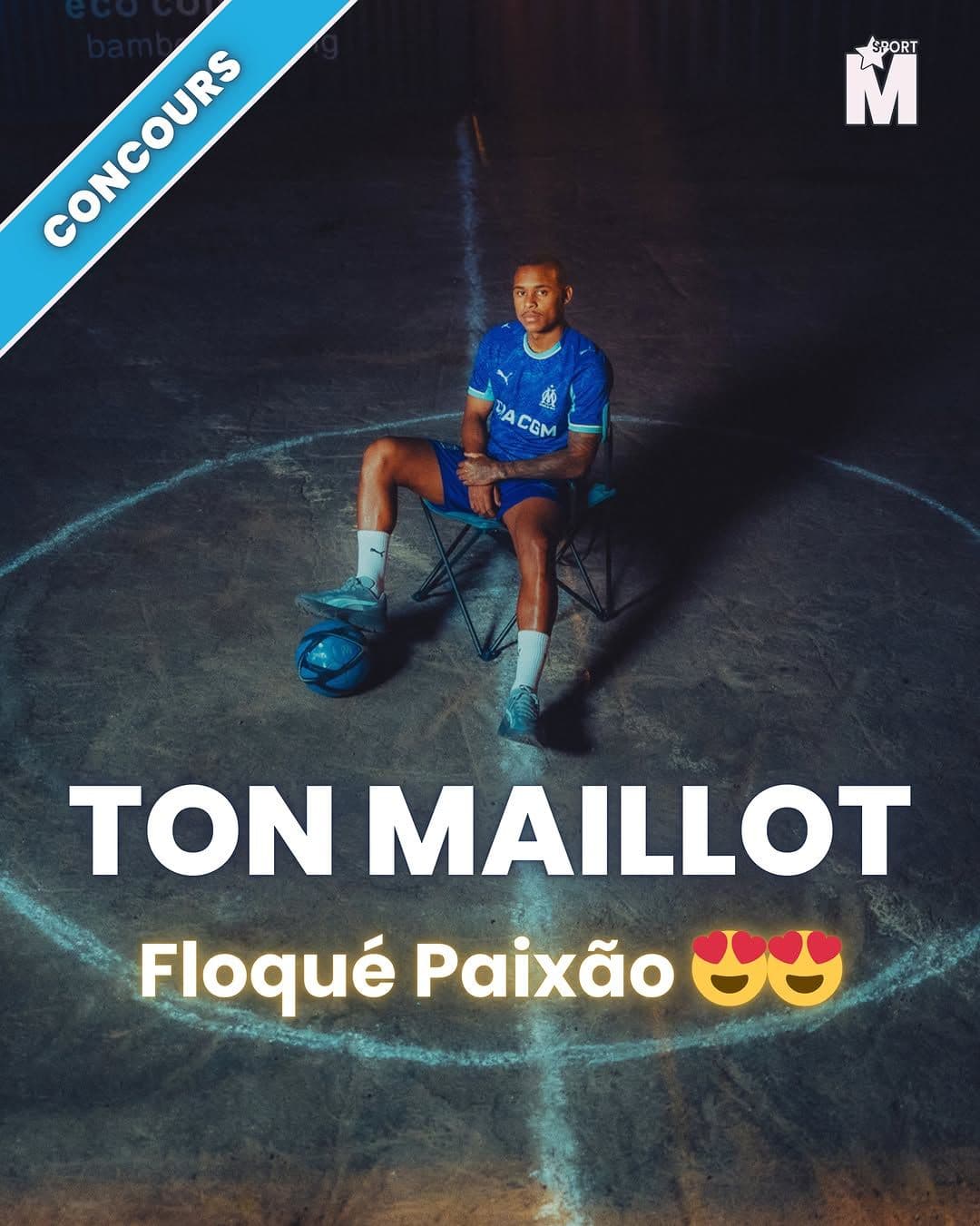 GAGNE TON MAILLOT DE L’OM FLOQUÉ PAIXÃO 🤩🤩🇧🇷🇧🇷
Un des rares joueurs...