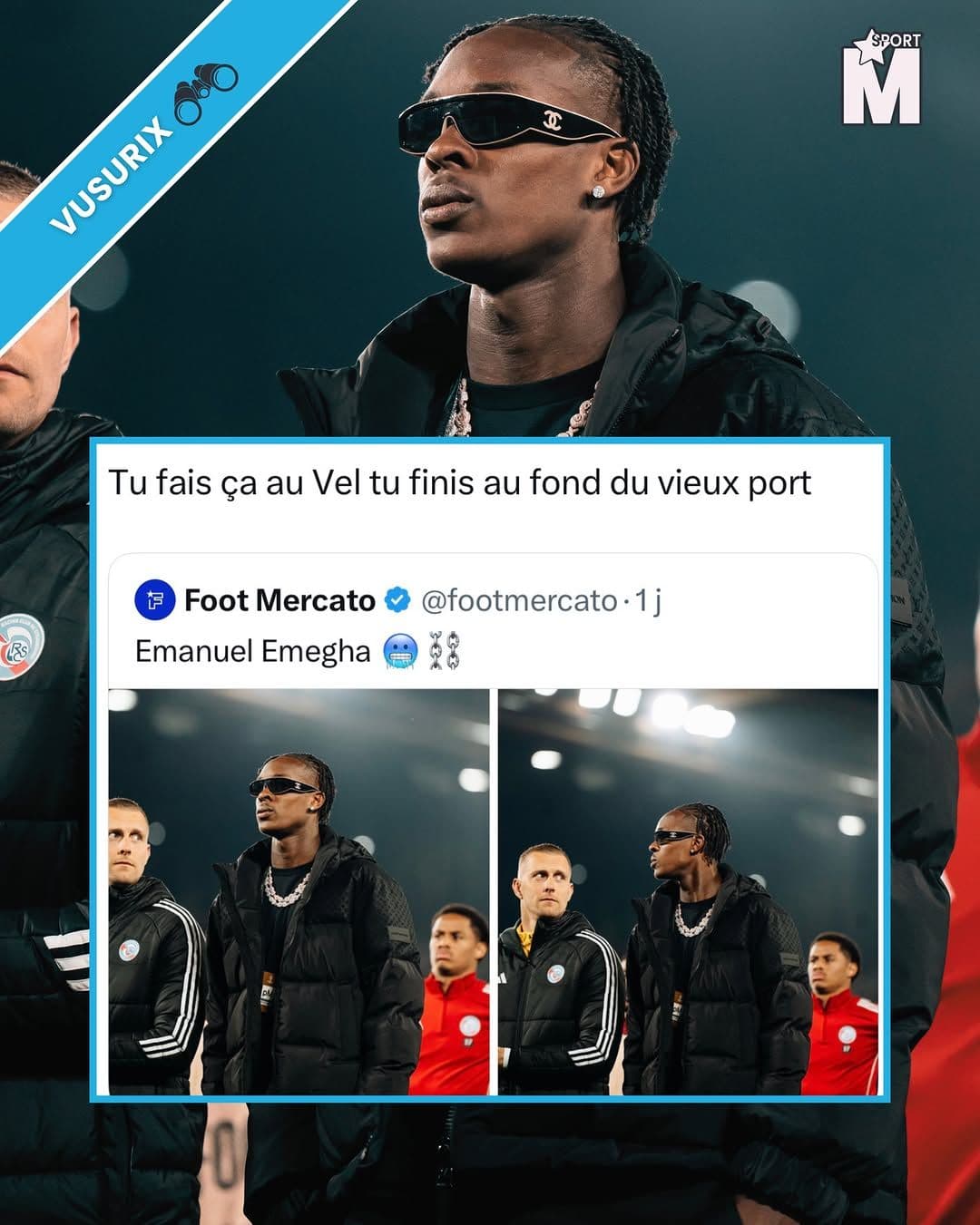 HAHAHA RÉEL OU PAS ? ON L’AIMERAIT PAS LE EMEGHA À MARSEILLE ? 😎😅
#teamom...