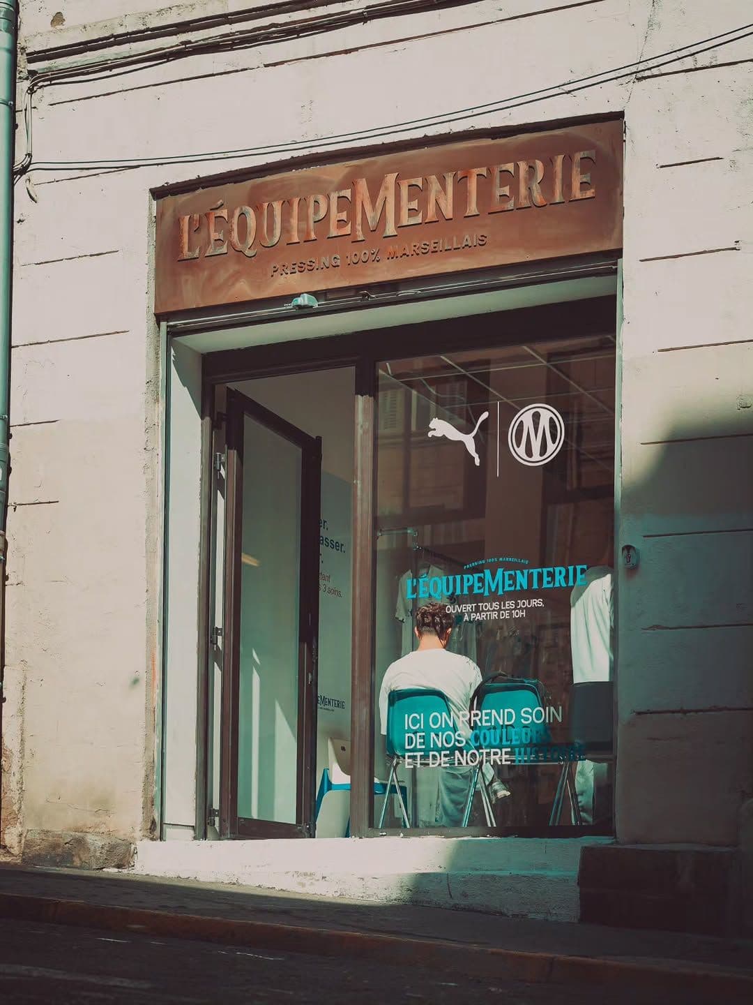 L’equipementerie - Présentation du nouveau maillot domicile de l’OM...