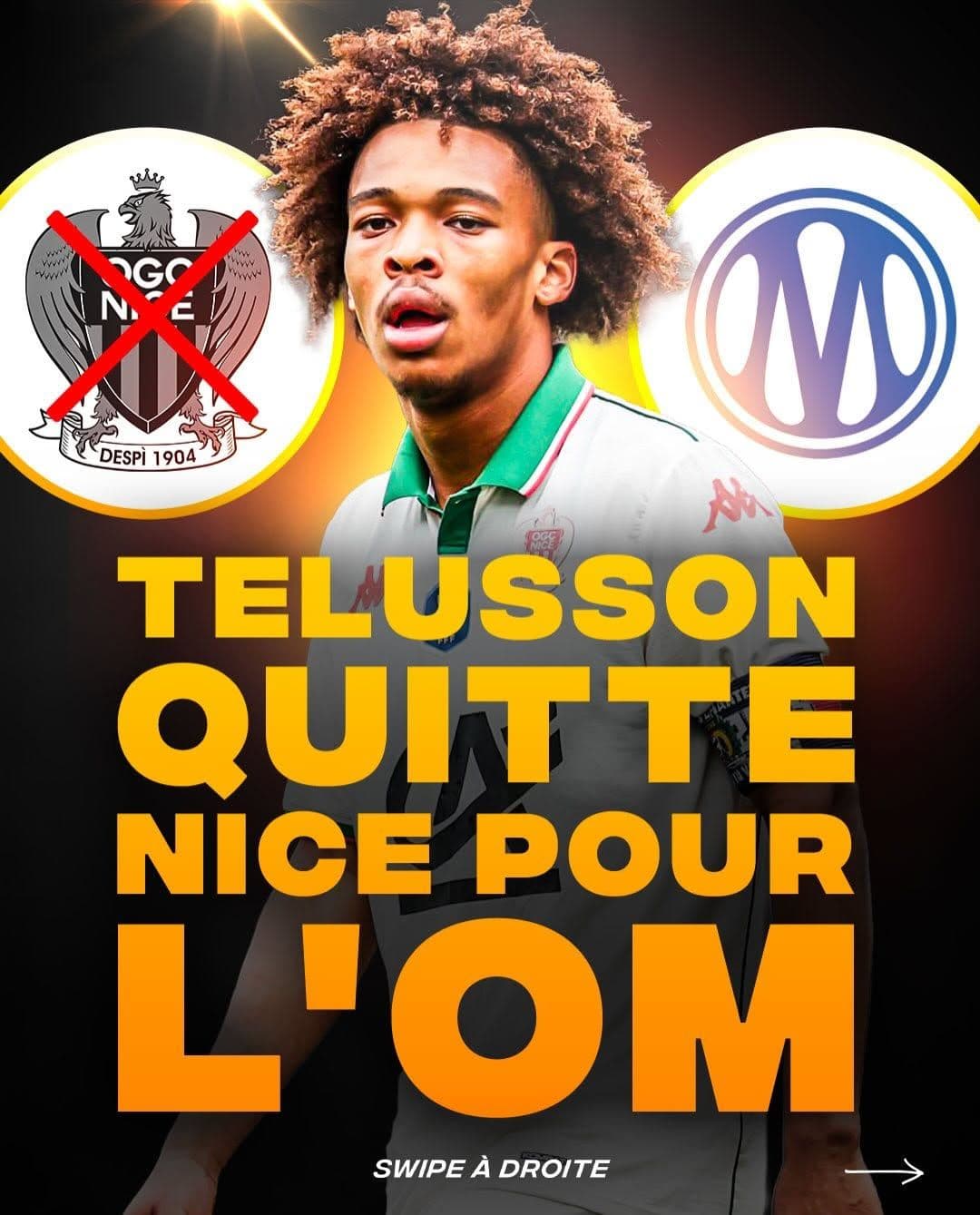 Nice n’a jamais proposé de contrat pro. Marseille, si. Jah Mason Telusson a...