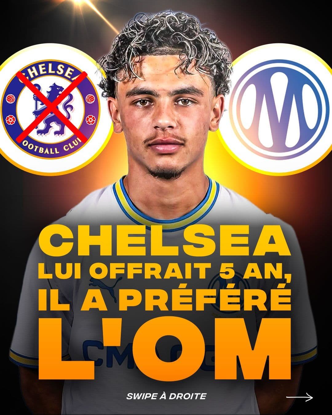 Chelsea lui proposait cinq ans. Il a dit non et choisi l’OM.
Saïd Remadnia,...