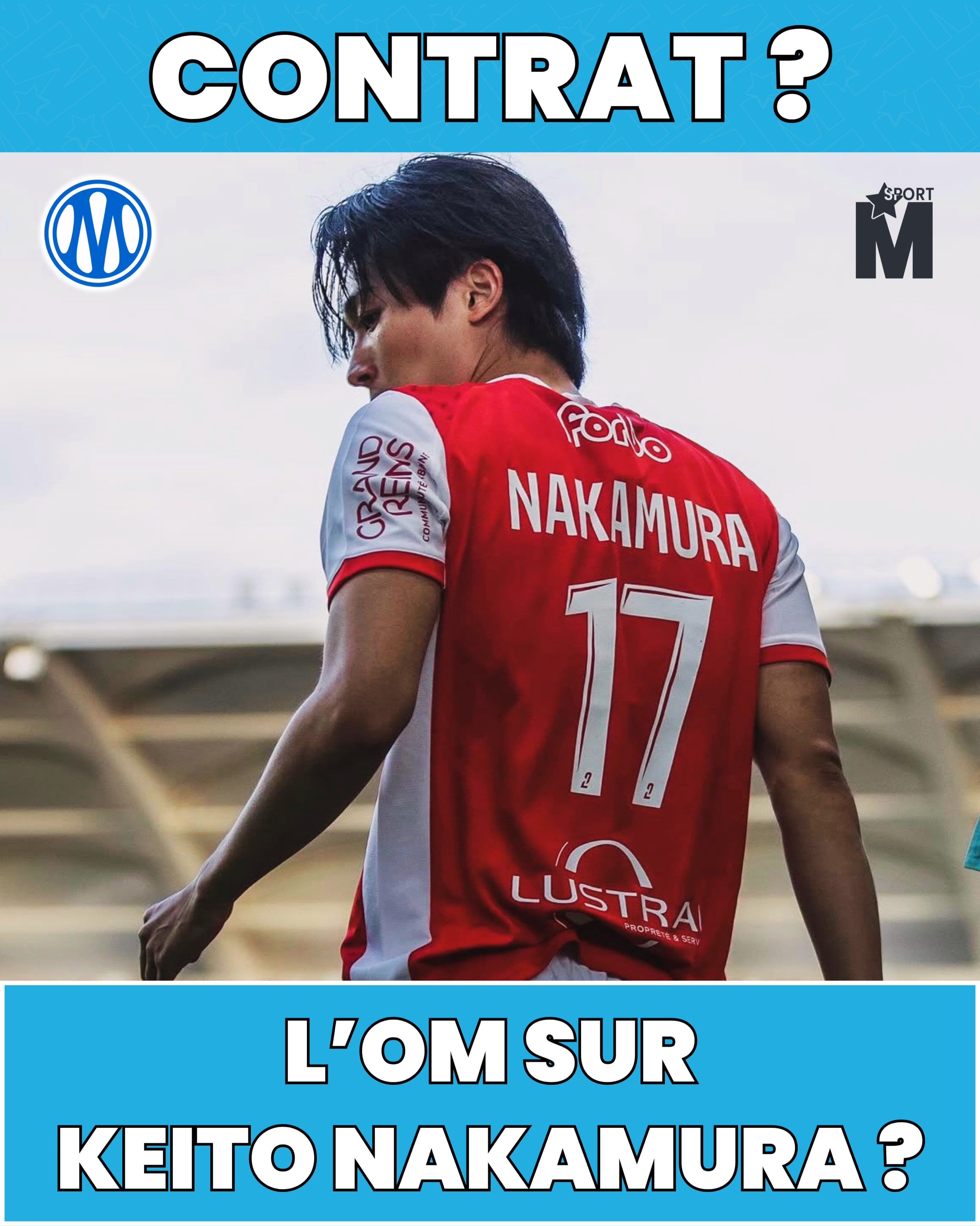 NAKAMURA, SUCCESSEUR DE MASON GREENWOOD ? 🚨⚪️🔵
🗞️ Selon @laprovenceom, les...