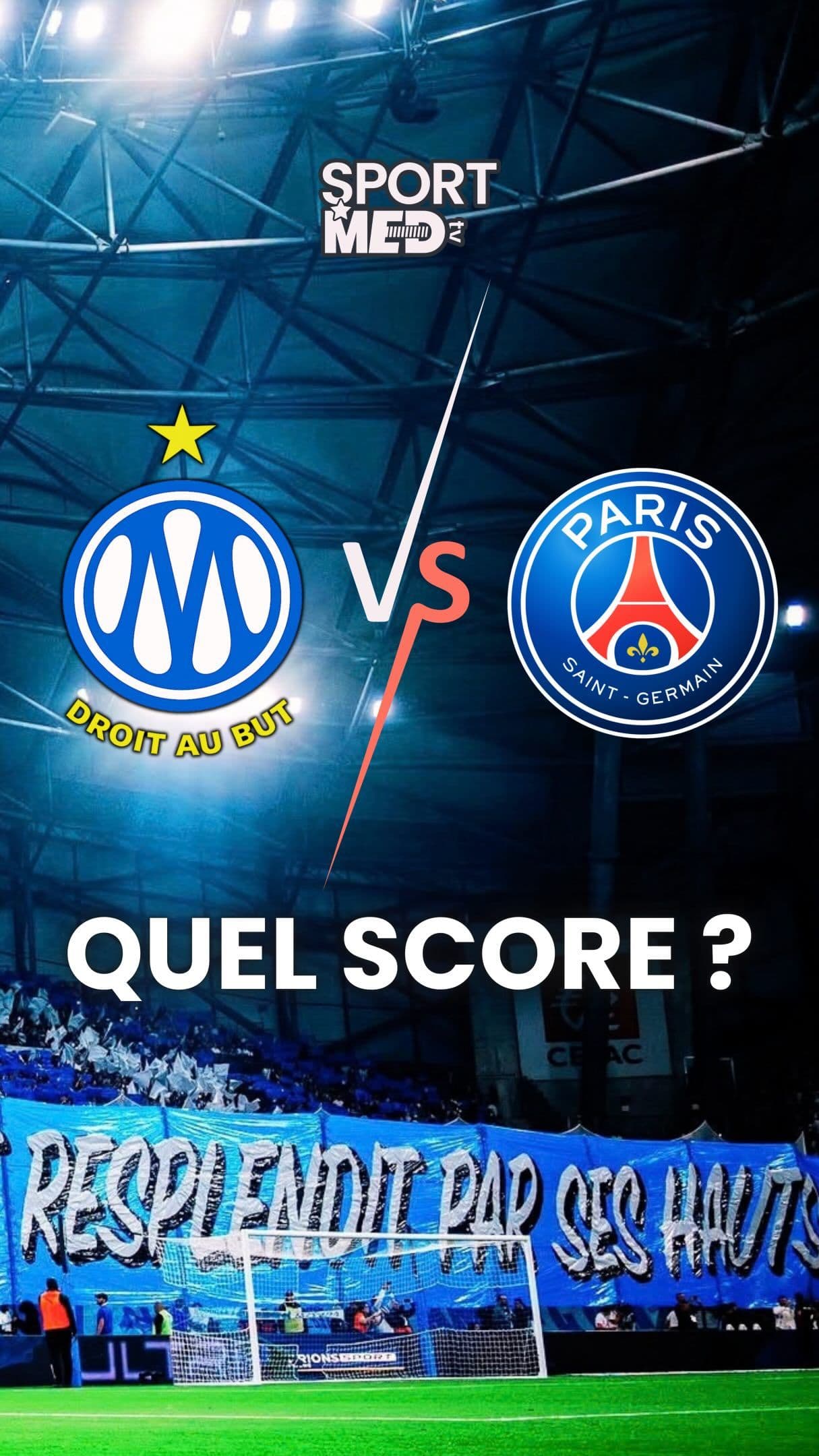 À VOS PRONOS LA TEAM ! 🫵
Quel score ce soir pour OM - PSG ? 🔵⚪️🔥
Fais...