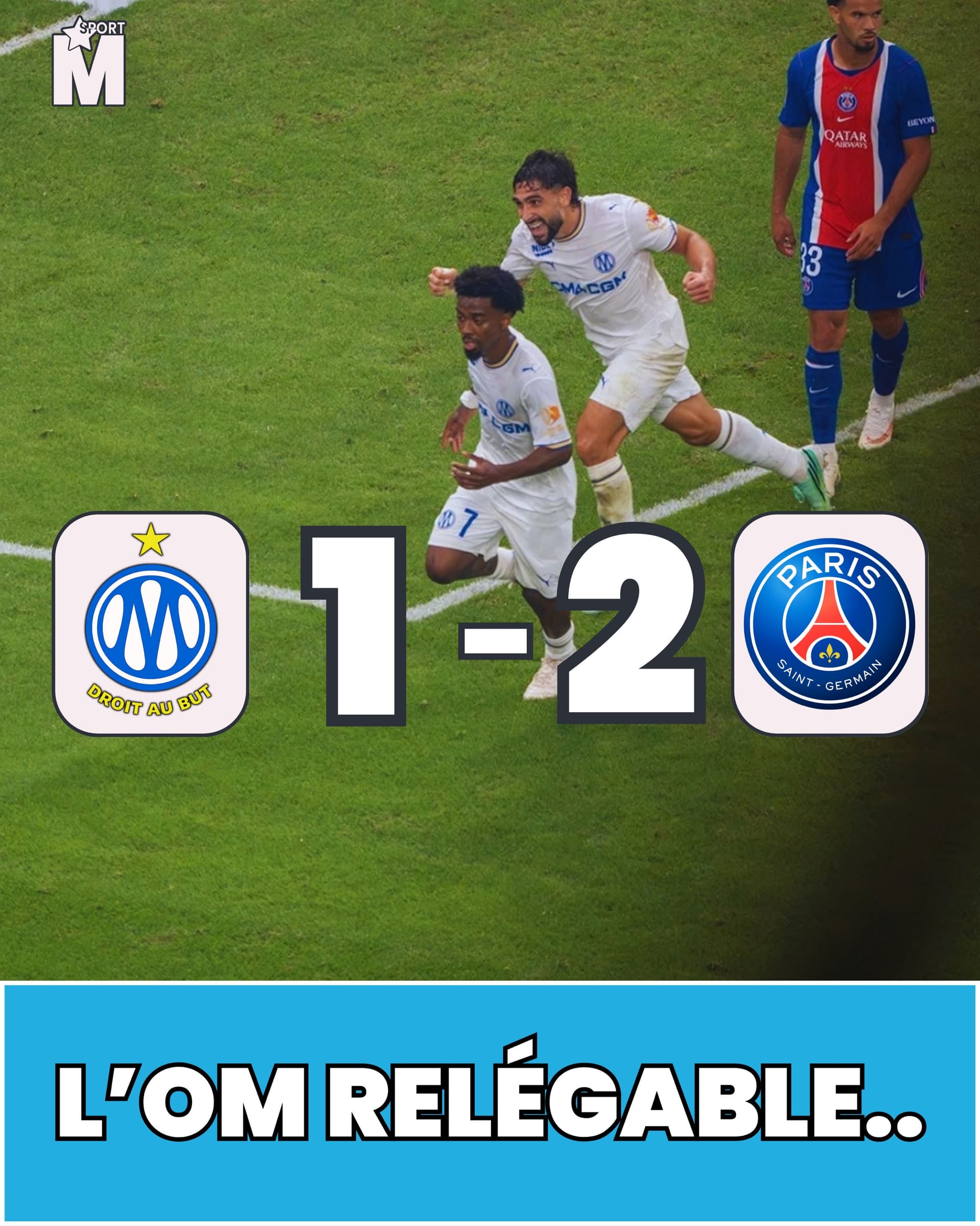 5ÈME DÉFAITE DE RANG POUR UN OM VALEUREUX…
Comment ressortir de ce match ?...