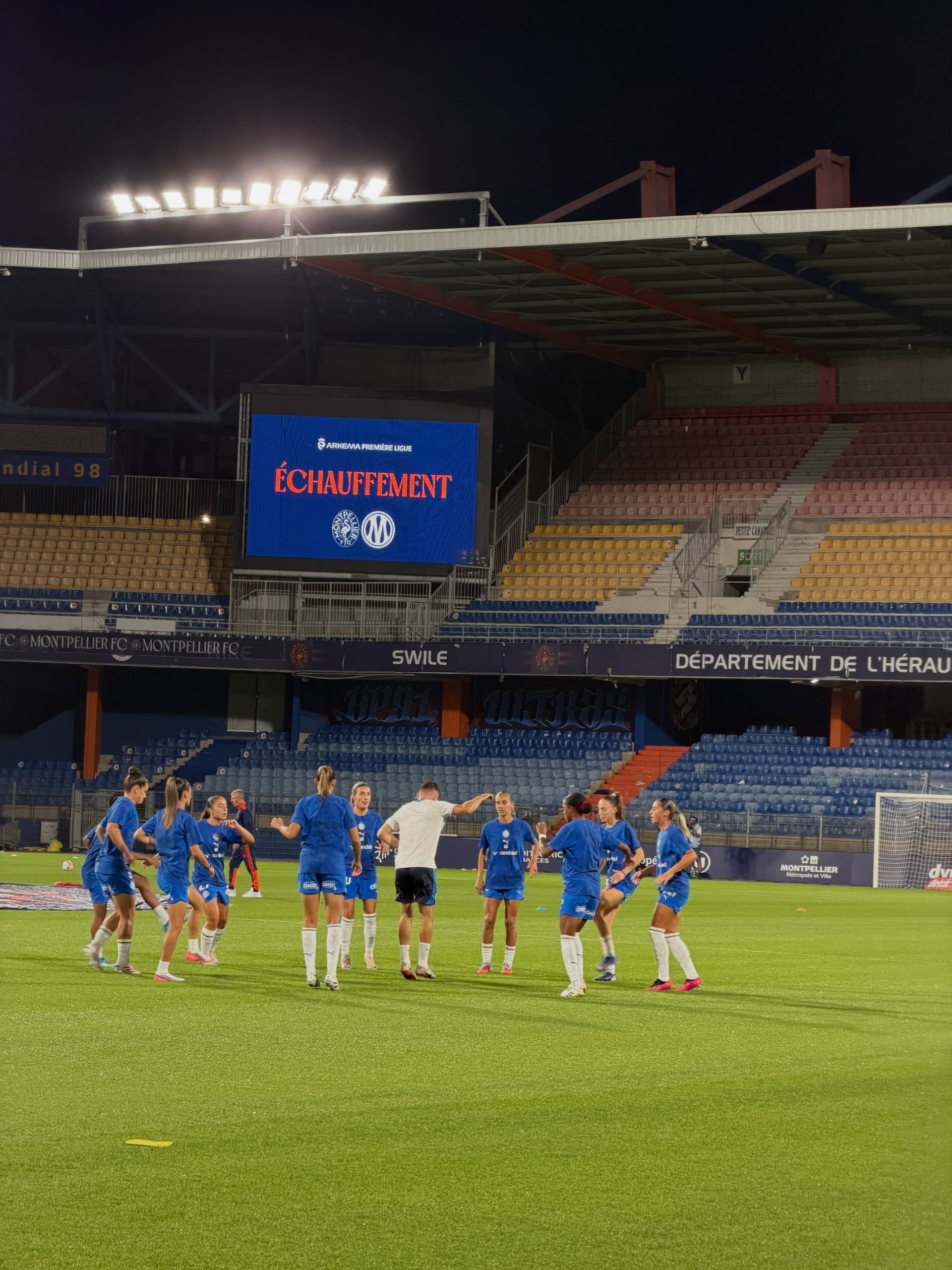 Premier déplacement à Montpellier, au stade de la Mosson pour suivre nos...