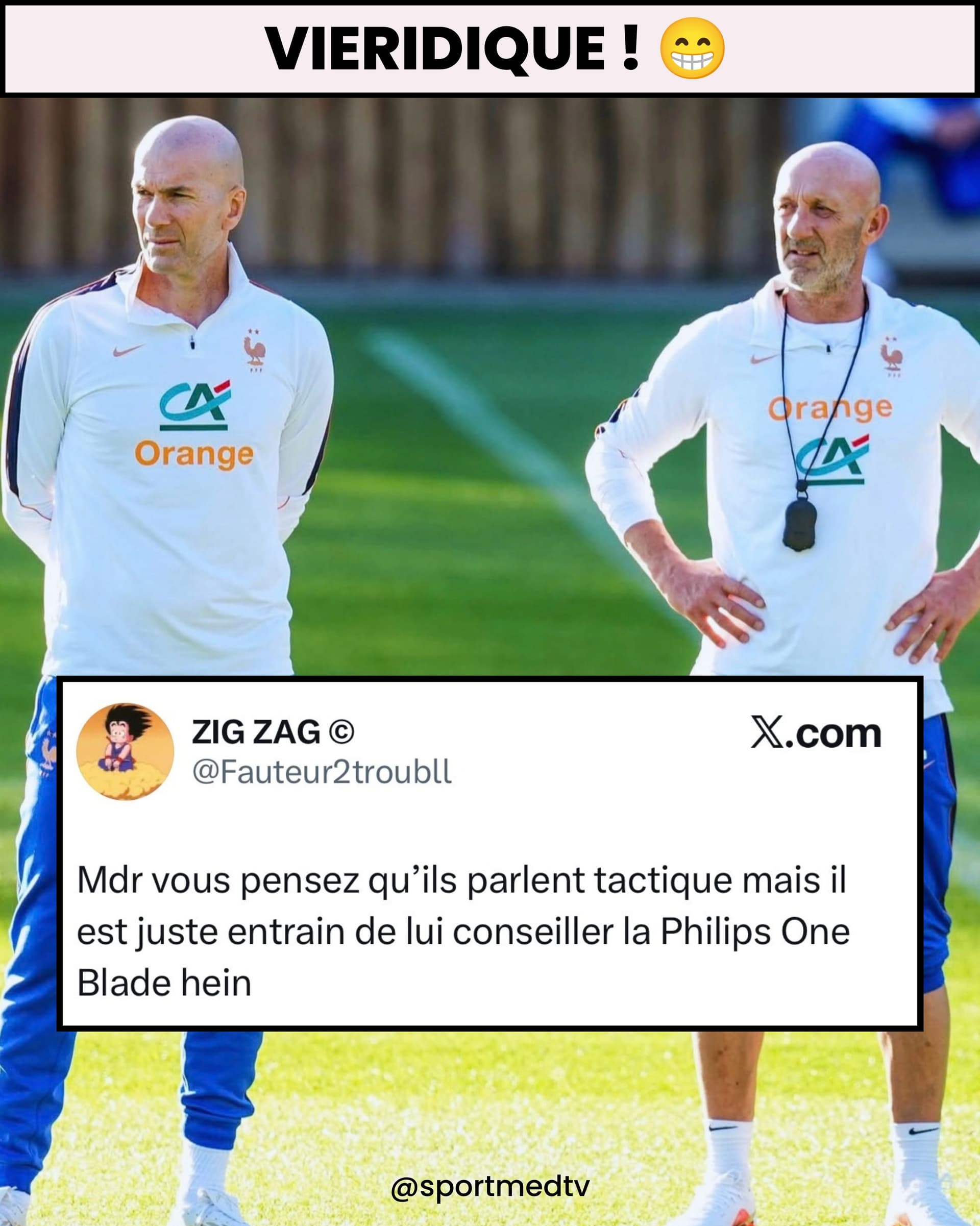 LA TACTIQUE EN PRIORITÉ, ZÉRO DÉBAT 😎🇫🇷
ZIDANE - BARTHEZ : ALLEEEZ LES...