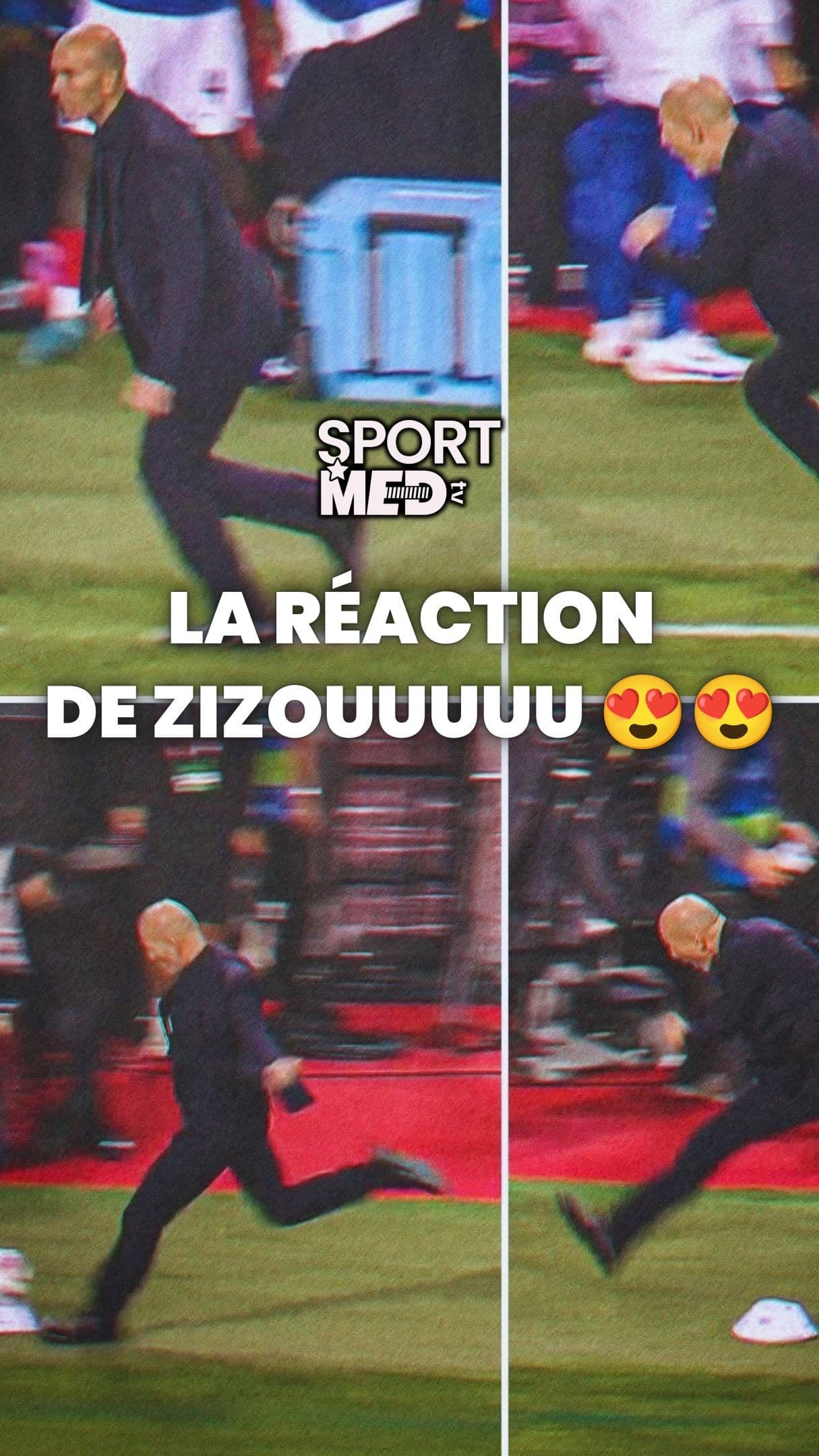 LA RÉACTION DÉJÀ GOATESQUE DE ZIDANE SUR LE BUT D’OLISE 🔥🔥😍😍
LOOK AT THAT...