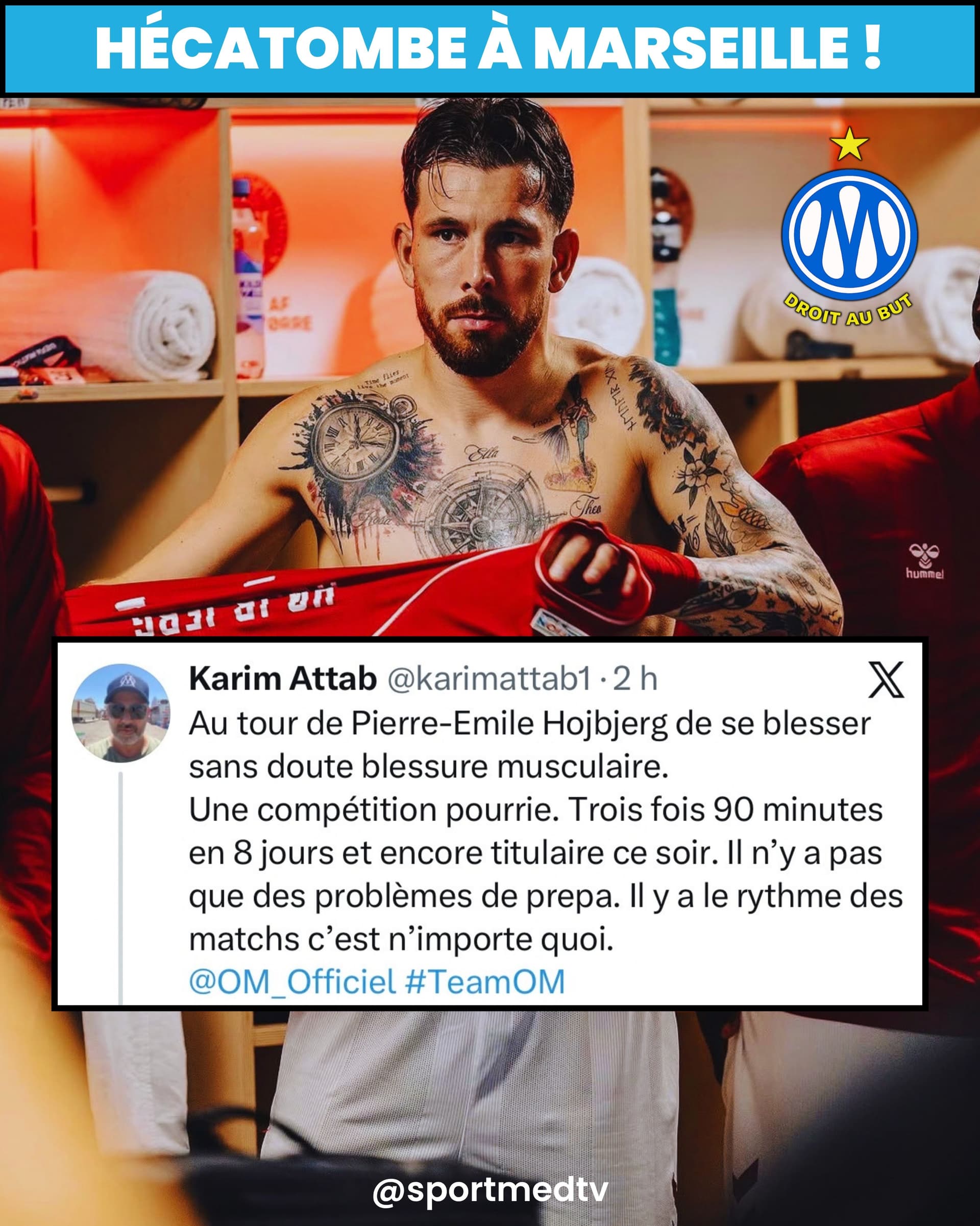 L’OM PERD HØJBJERG ! 🚨🤕
Comme si tous les feux s’alignaient au rouge à...