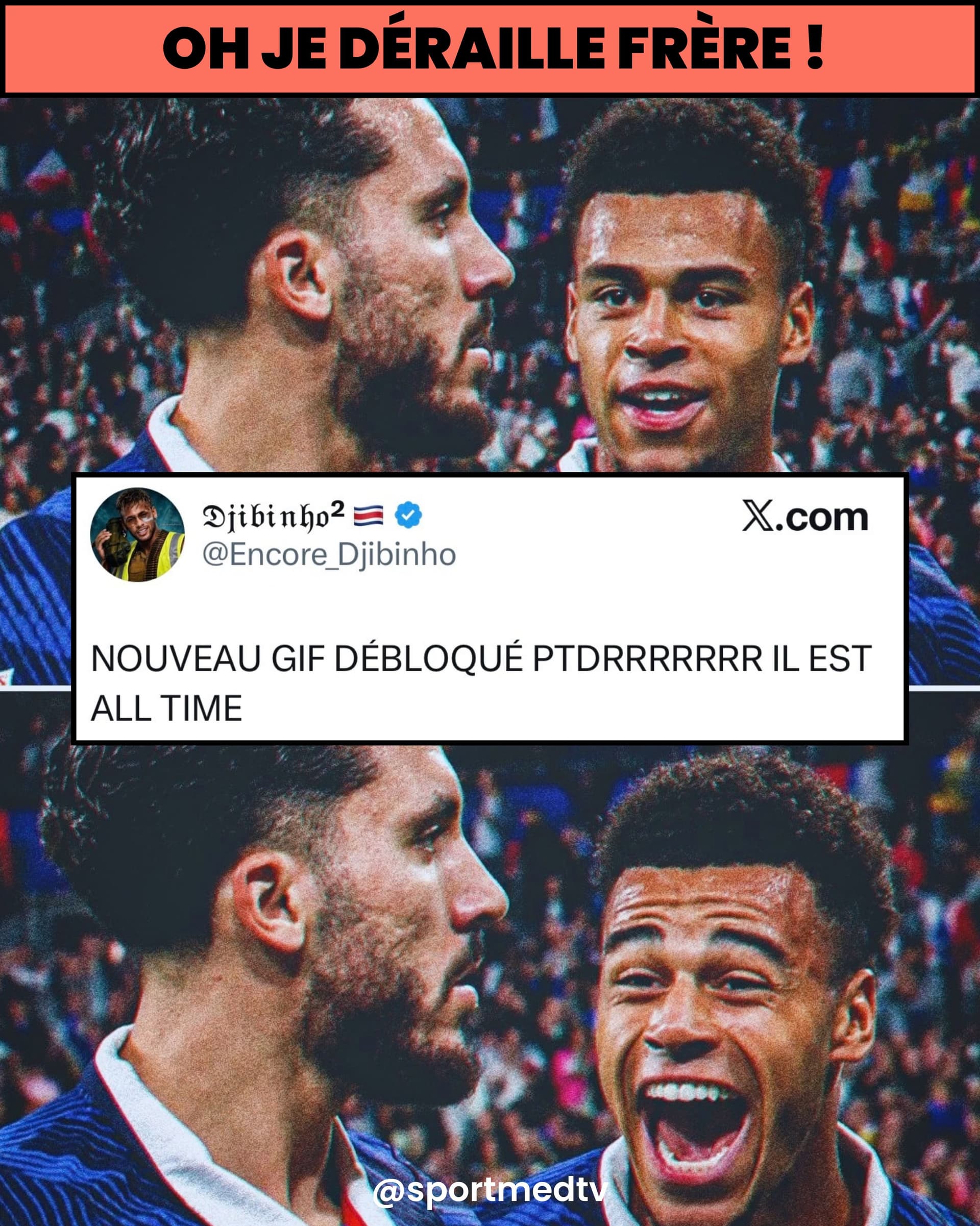 PAS L’TIME ! FRANCE 4 - 1 BELGIQUE 🔥🔥🥵⚽️
Un score bloqué jusqu’à la 77e...