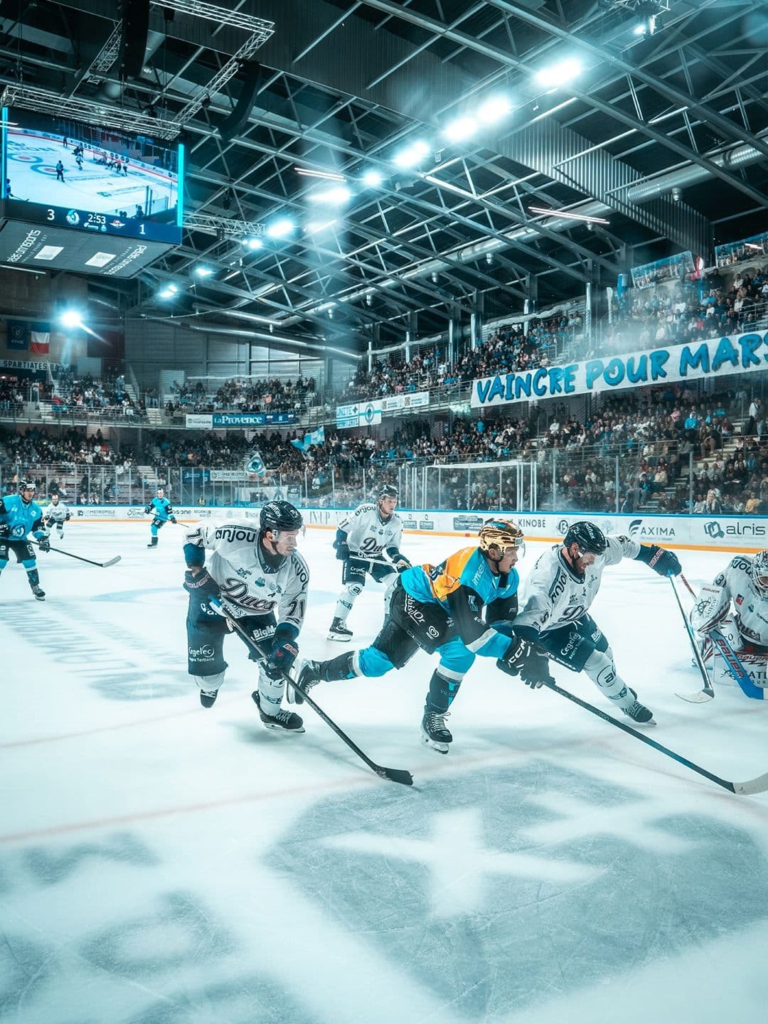 Bienvenue au Temple 🏛️💙
⚔️ Prochain match des Spartiates de Marseille :...