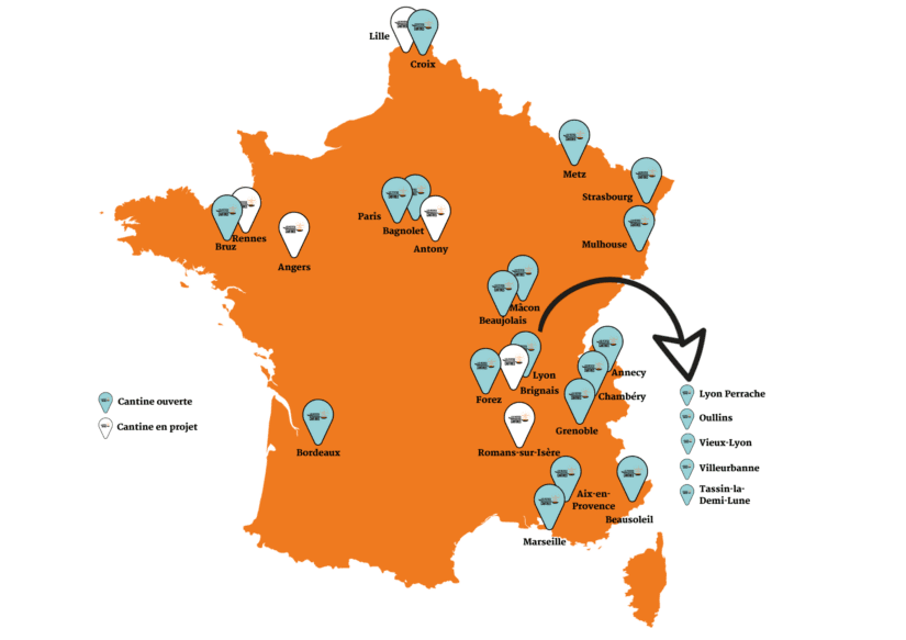 ”Petites Cantines” : fermeture de la première et nouvelles ouvertures
